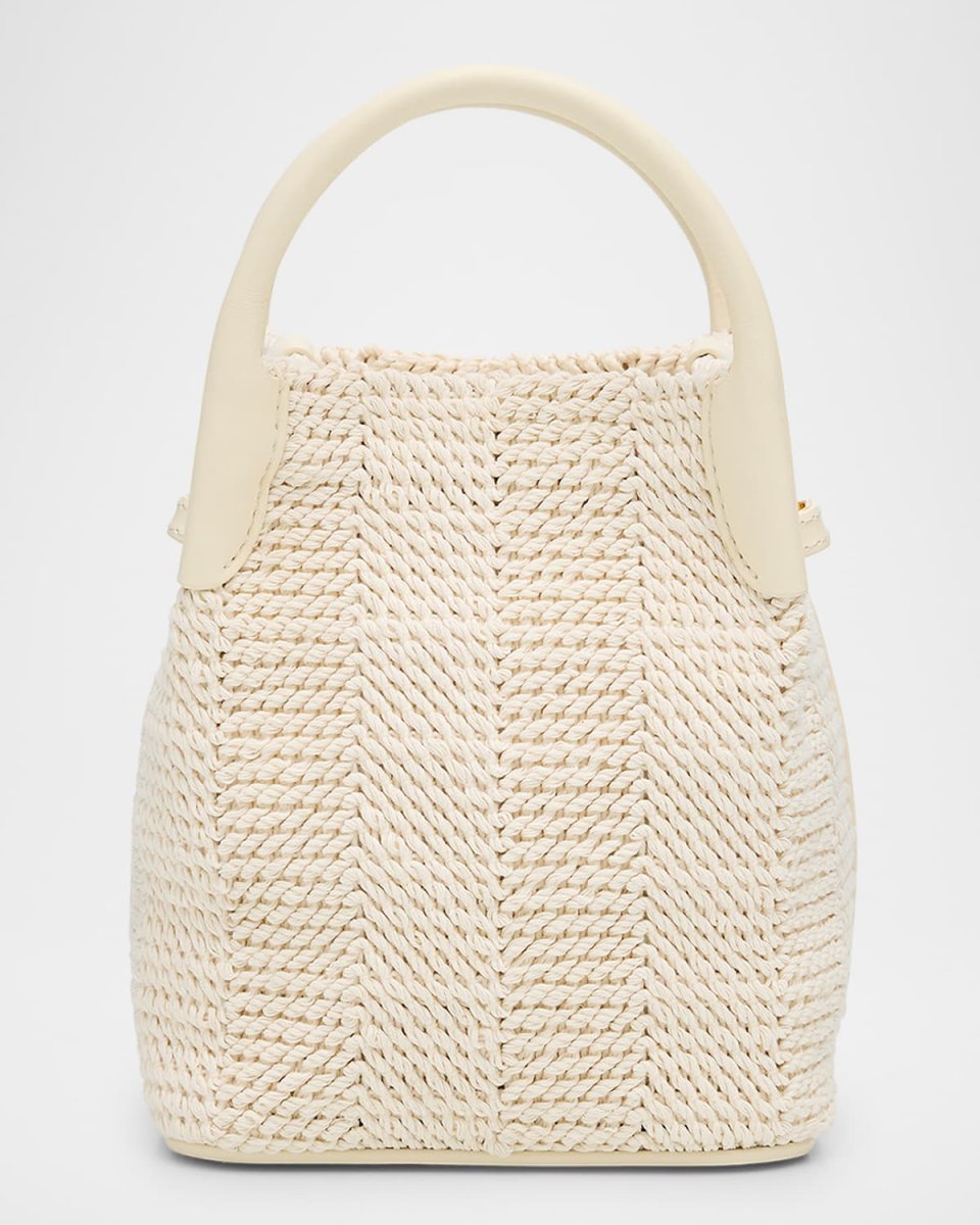 Bale Micro Beach Crochet Top-Handle Bag